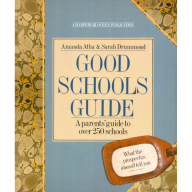 Front cover of the 1st edition of The Good Schools Guide (1986)
