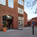 The exterior of Ursuline High School, Wimbledon