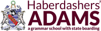 Haberdashers’ Adams school badge